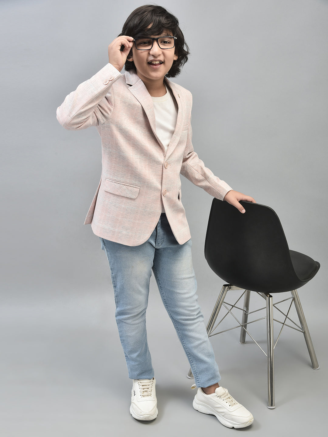 Jeans blazer for boys online