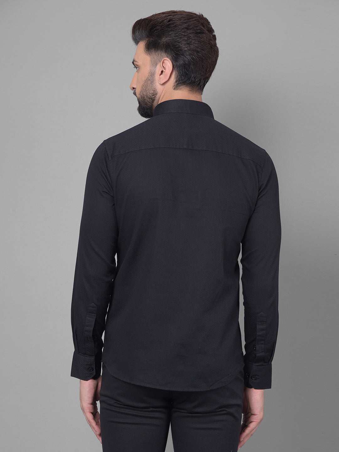 Black Shirt-Men Shirts-Crimsoune Club