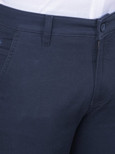 Navy Blue Trousers-Men Trousers-Crimsoune Club