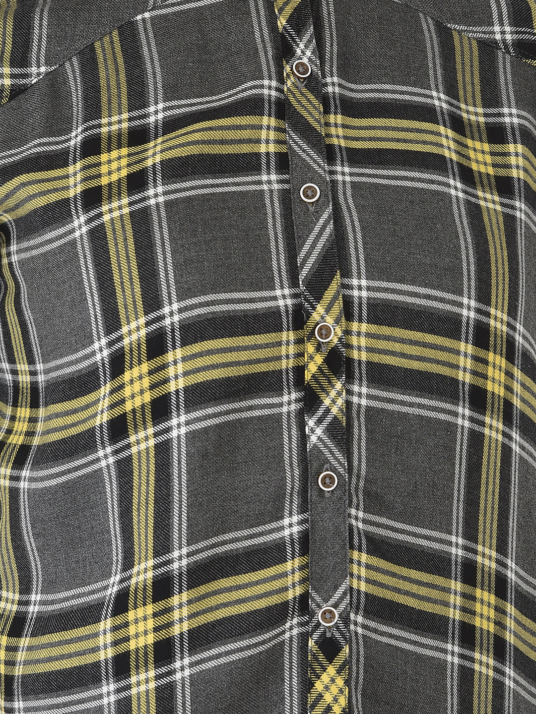 Grey Checked Shirt-Women Shirts-Crimsoune Club