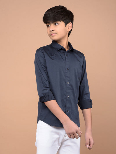 Navy Blue Shirt