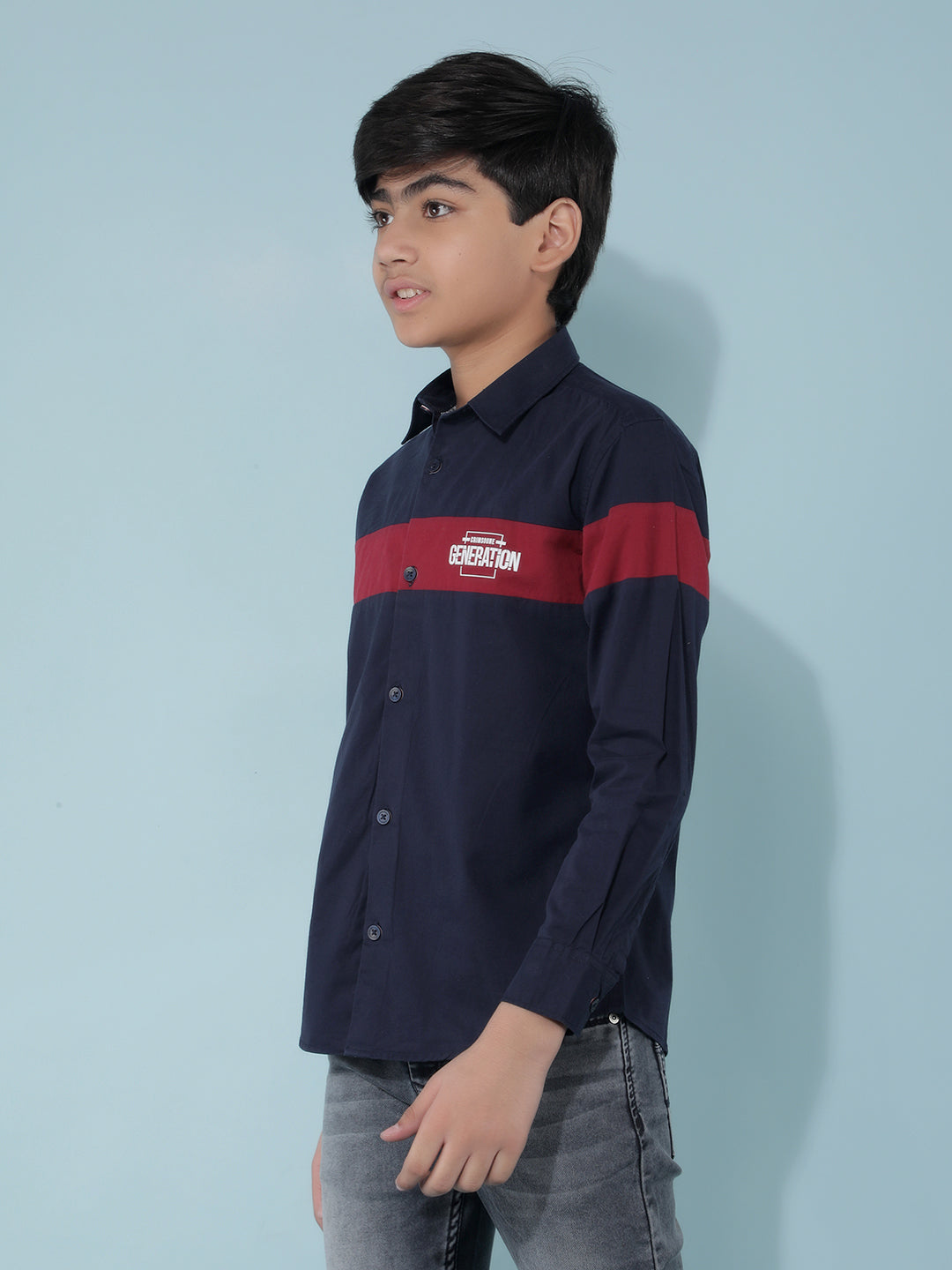 Multi Color Shirt-Boys Shirts-Crimsoune Club