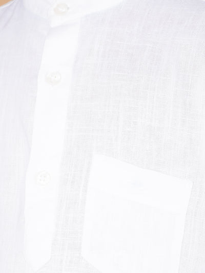 White Linen Kurta