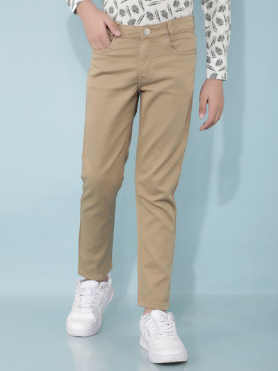 Khaki Jeans-Boys Jeans-Crimsoune Club