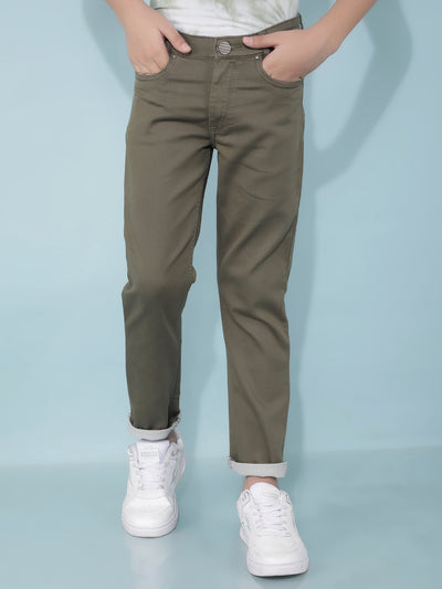 Olive Jeans-Boys Jeans-Crimsoune Club