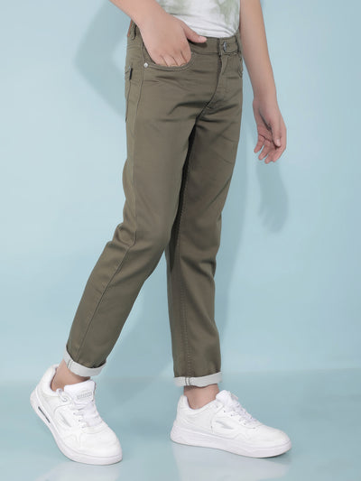 Olive Jeans-Boys Jeans-Crimsoune Club