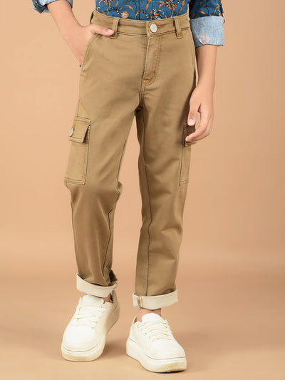 Khaki Cargo Jeans