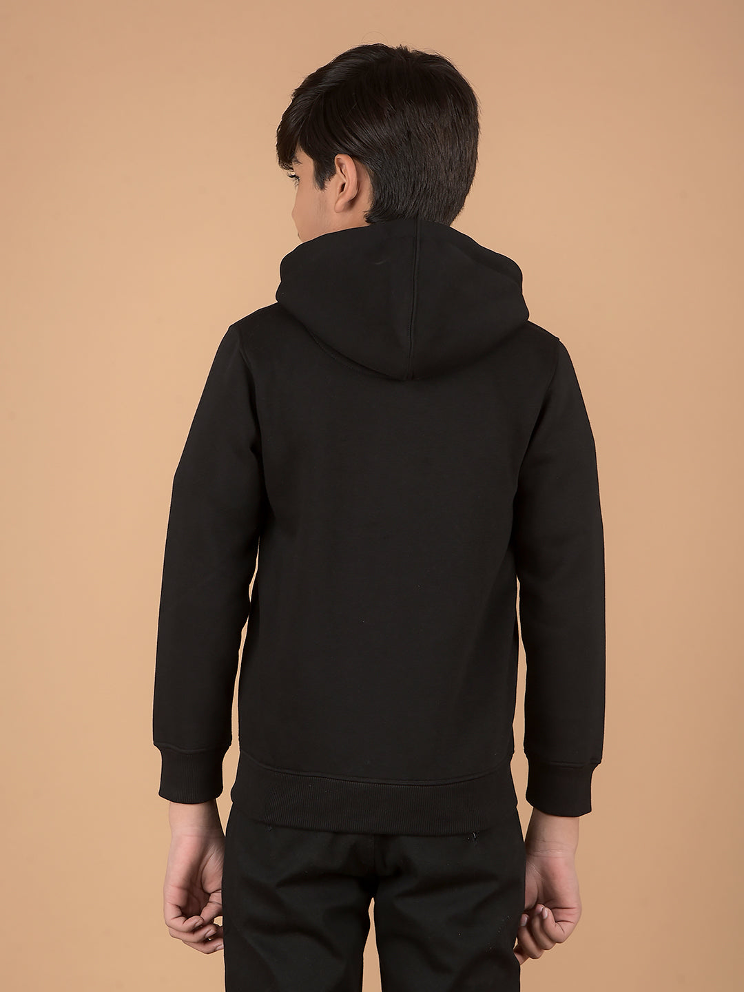 Black Hooded Sweatshirt