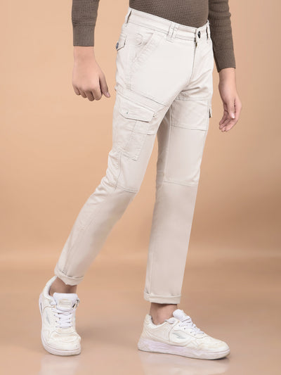 Grey Cargo Trousers