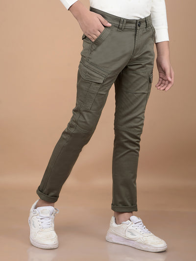 Olive Cargo Trousers