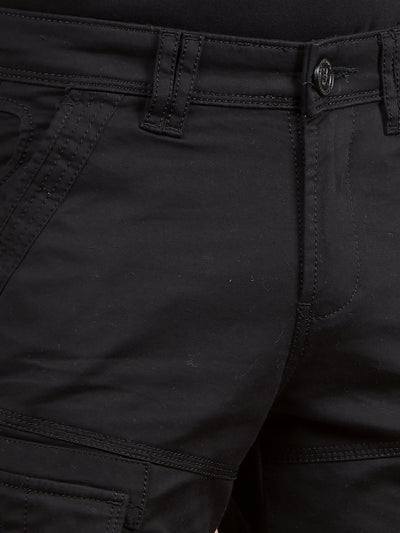 Black Cargo Trousers