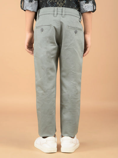 Green Cotton Trousers