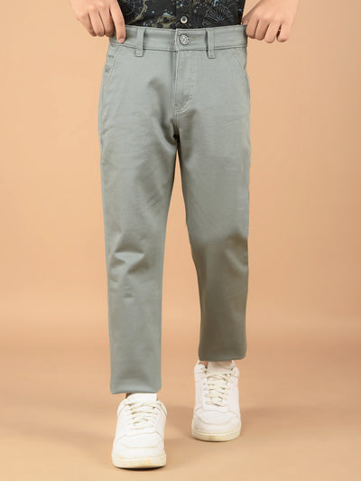 Green Cotton Trousers