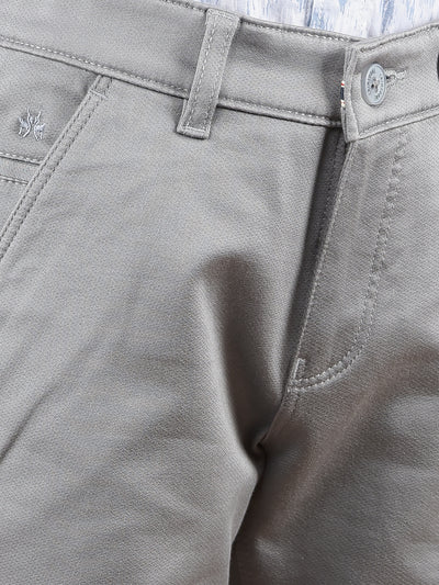 Grey Cotton Trousers