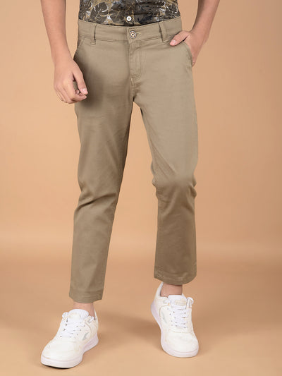 Khaki Cotton Trousers