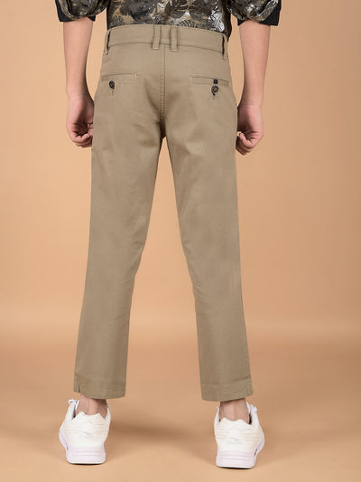 Khaki Cotton Trousers