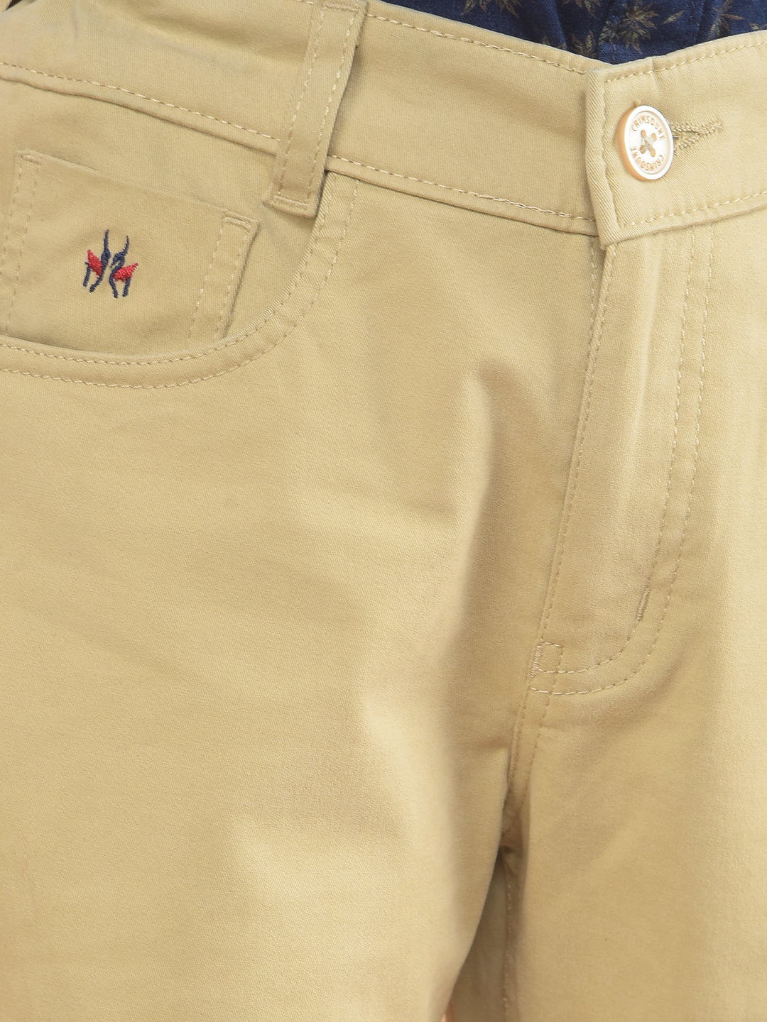 Beige Trousers-Boy Trousers-Crimsoune Club