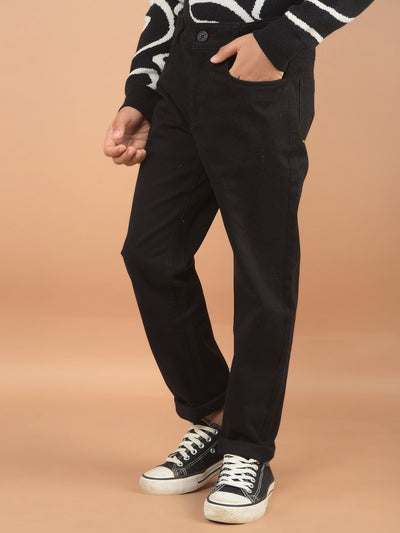 Black Trousers-Boy Trousers-Crimsoune Club