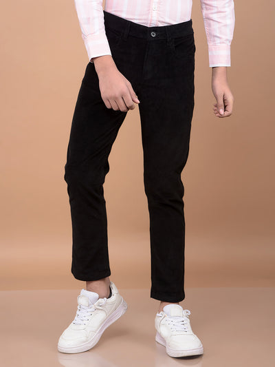 Black Corduroy Trousers