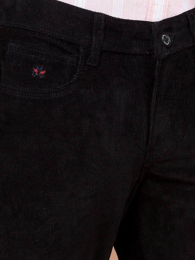 Black Corduroy Trousers