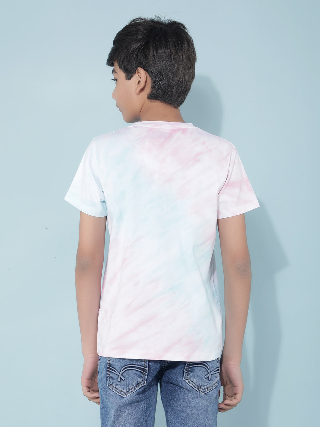 Multi Color Graphic Print T-Shirt-Boys T-Shirts-Crimsoune Club