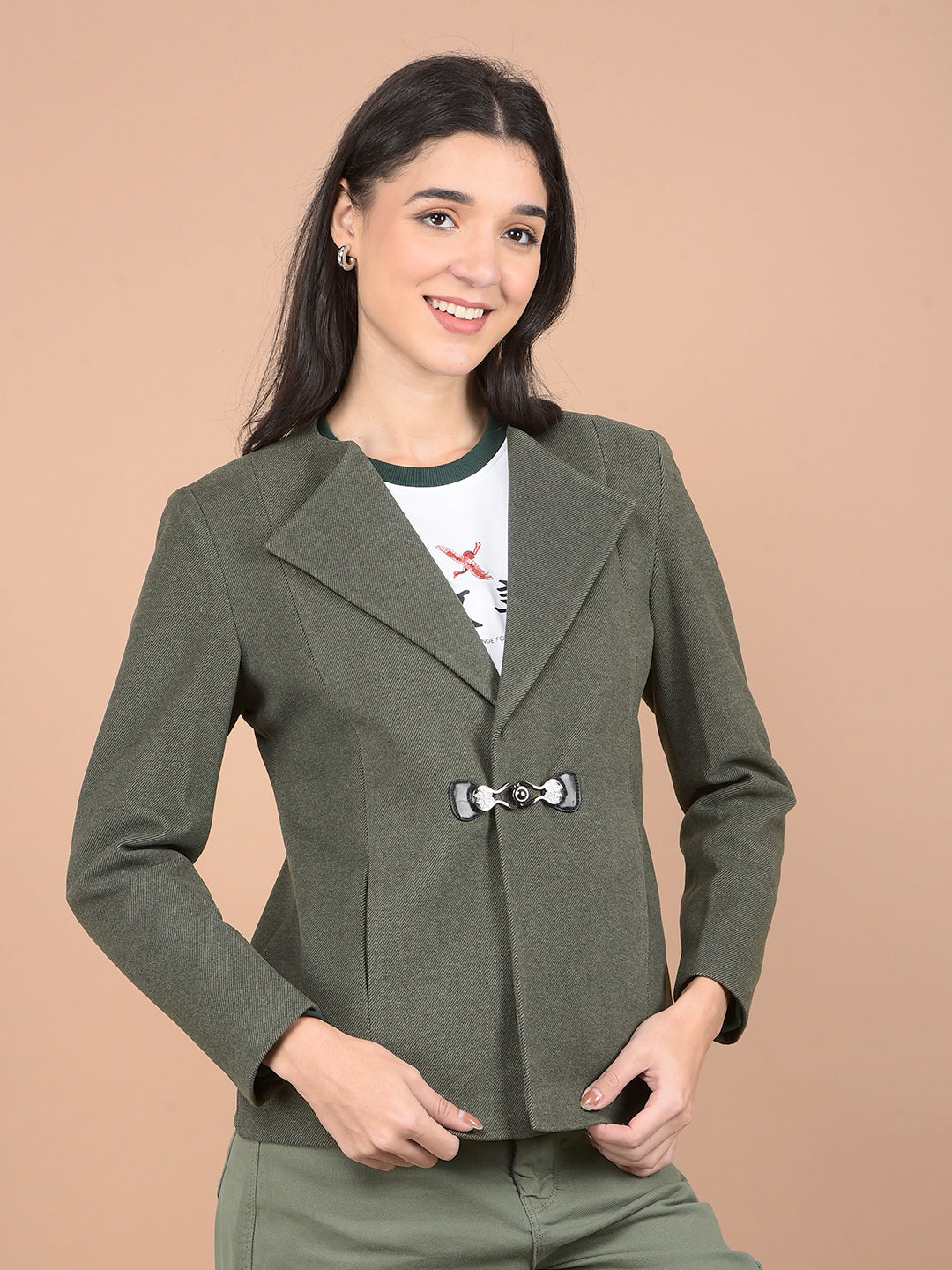 Olive Formal Coat