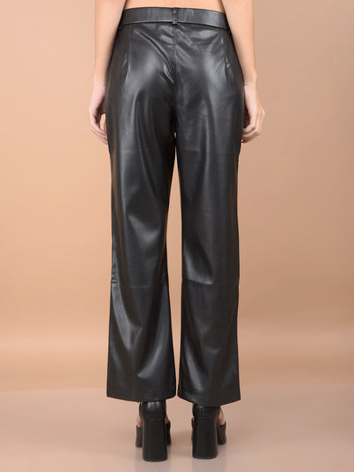 Black Leather Trousers