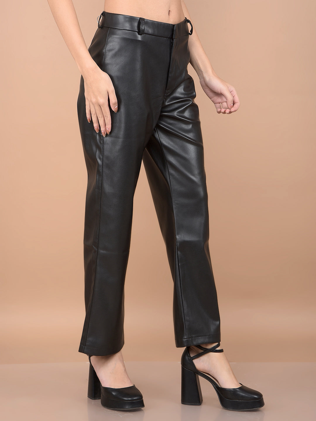 Black Leather Trousers