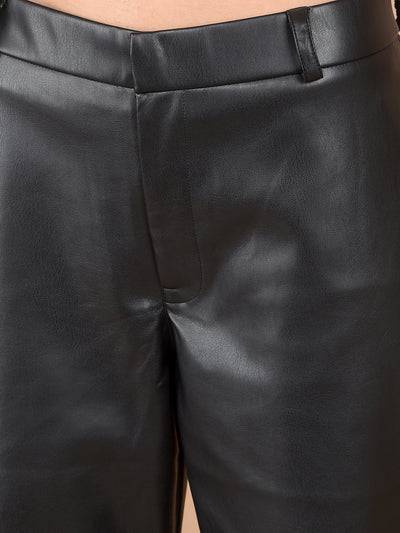 Black Leather Trousers