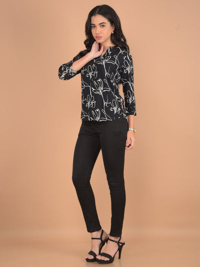 Black High Waist Jeans-Women Jeans-Crimsoune Club