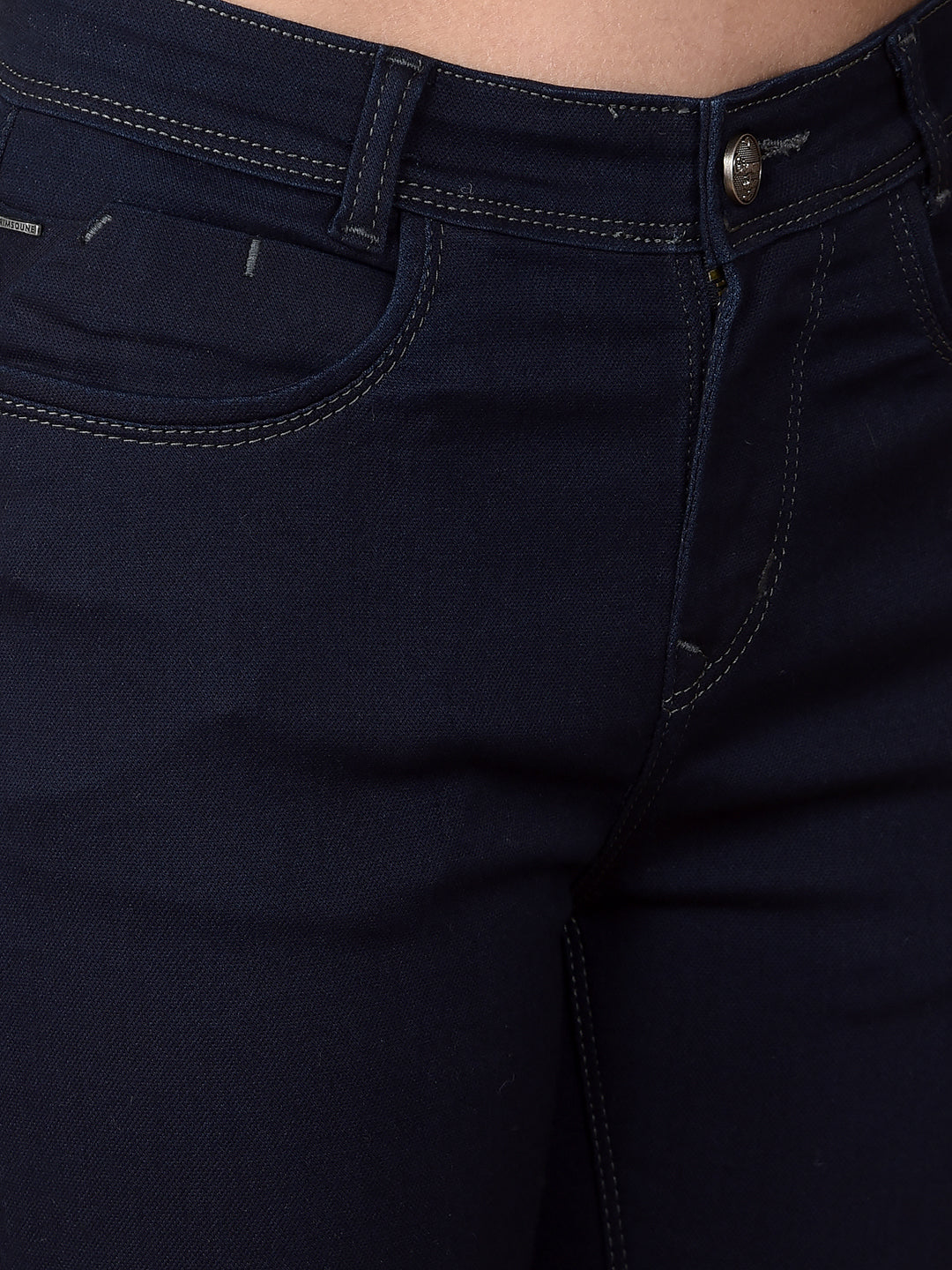 Navy Blue Skinny Jeans