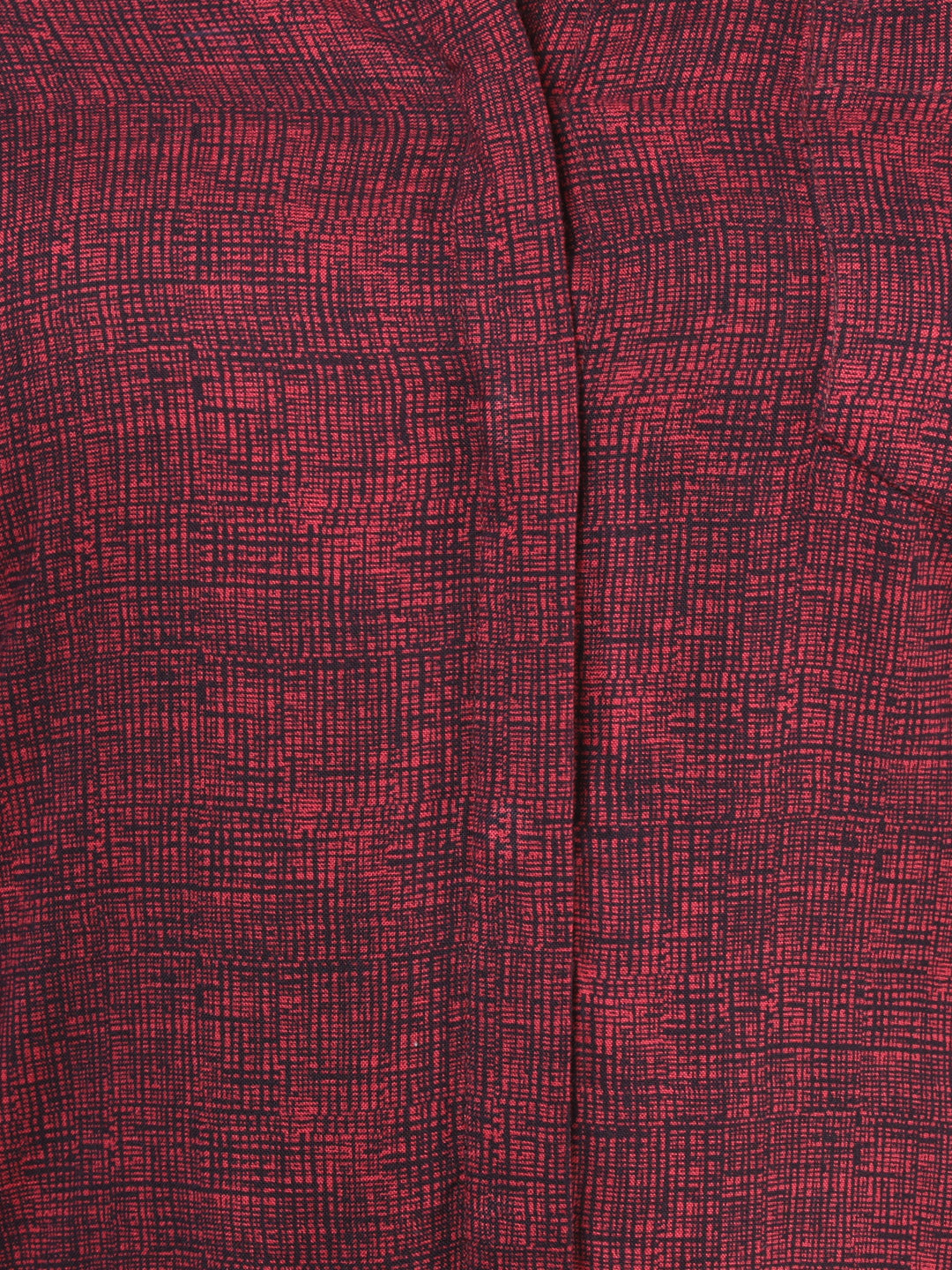 Maroon Checked Shirt-Women Shirts-Crimsoune Club