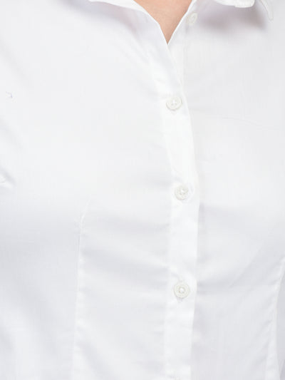 White Shirt-Women Shirts-Crimsoune Club