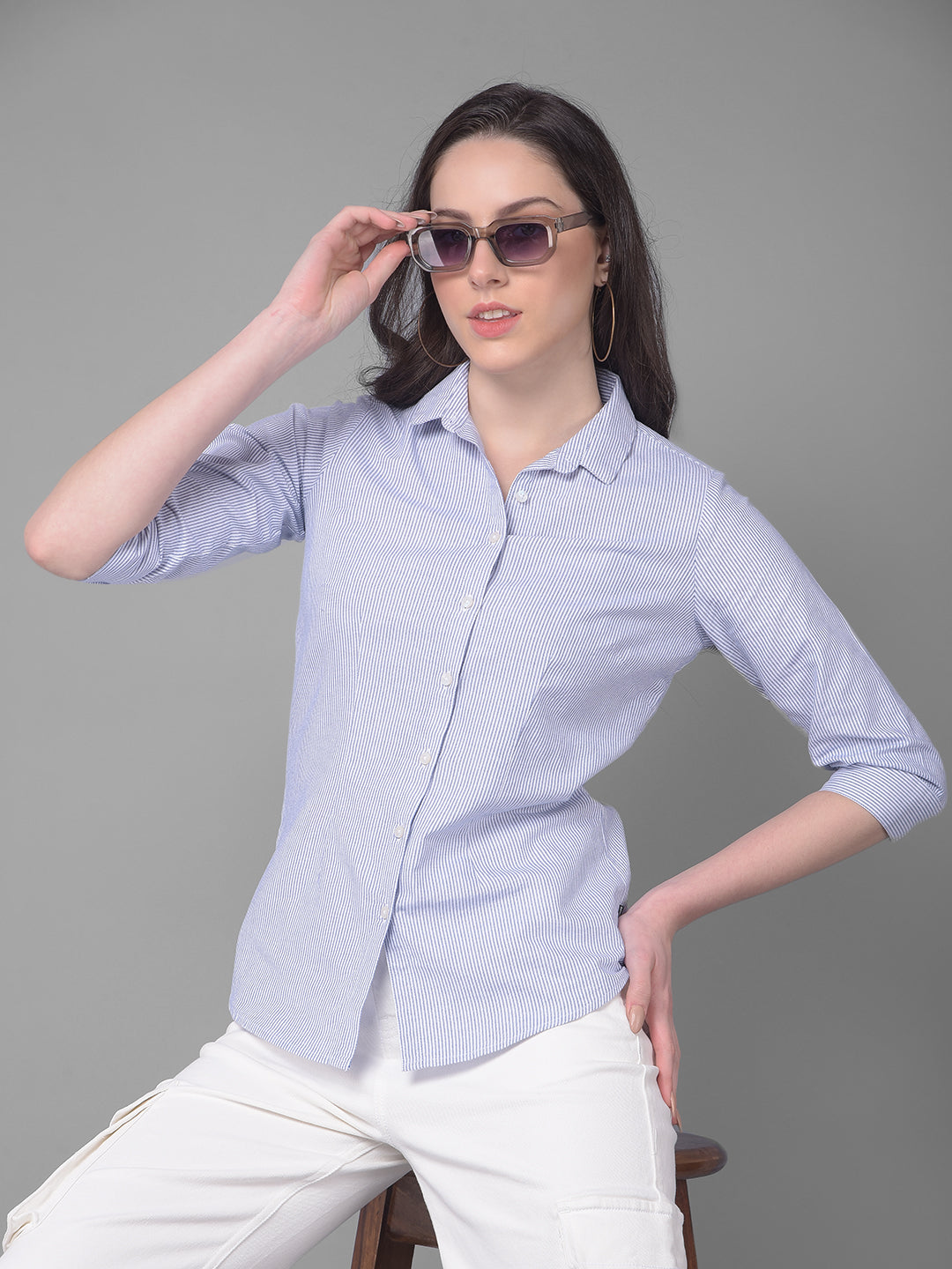 Purple Shirt-Women Shirts-Crimsoune Club