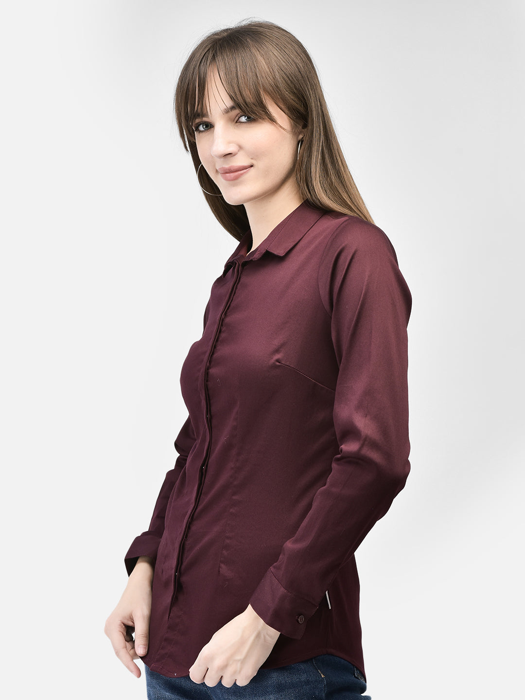 Wine Shirt-Women Shirts-Crimsoune Club