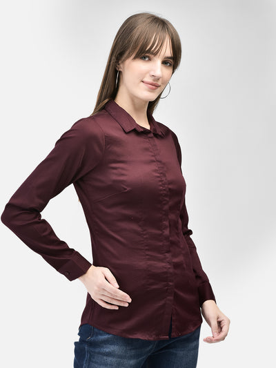 Wine Shirt-Women Shirts-Crimsoune Club