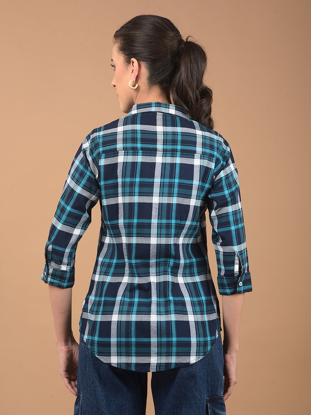 Blue Checked Shirt