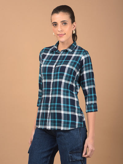 Blue Checked Shirt