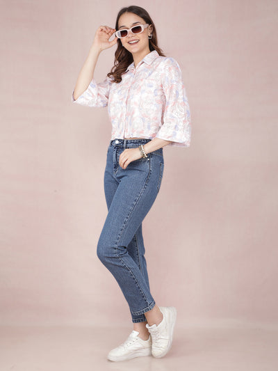 Multi-Color Shirt-Women Shirts-Crimsoune Club