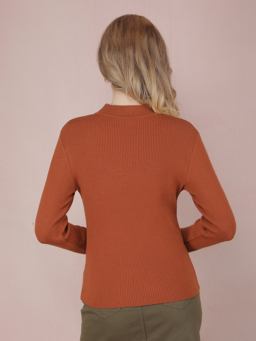 Red Sweater-Women Sweaters-Crimsoune Club