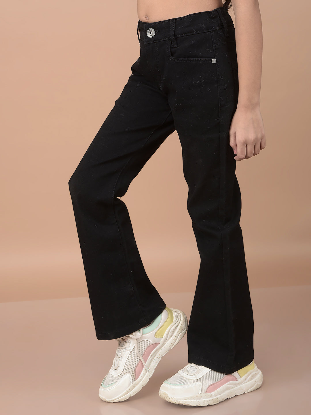 Black Bootcut Jeans