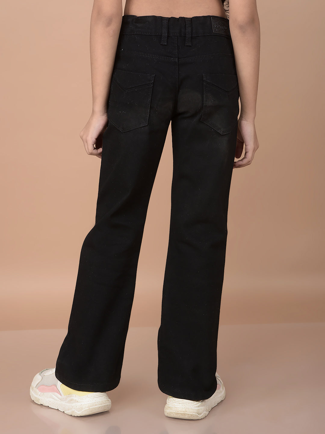 Black Bootcut Jeans