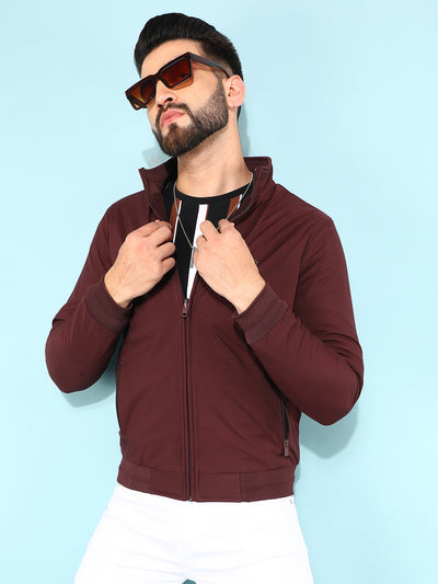 Wine Jacket-Men Jackets-Crimsoune Club