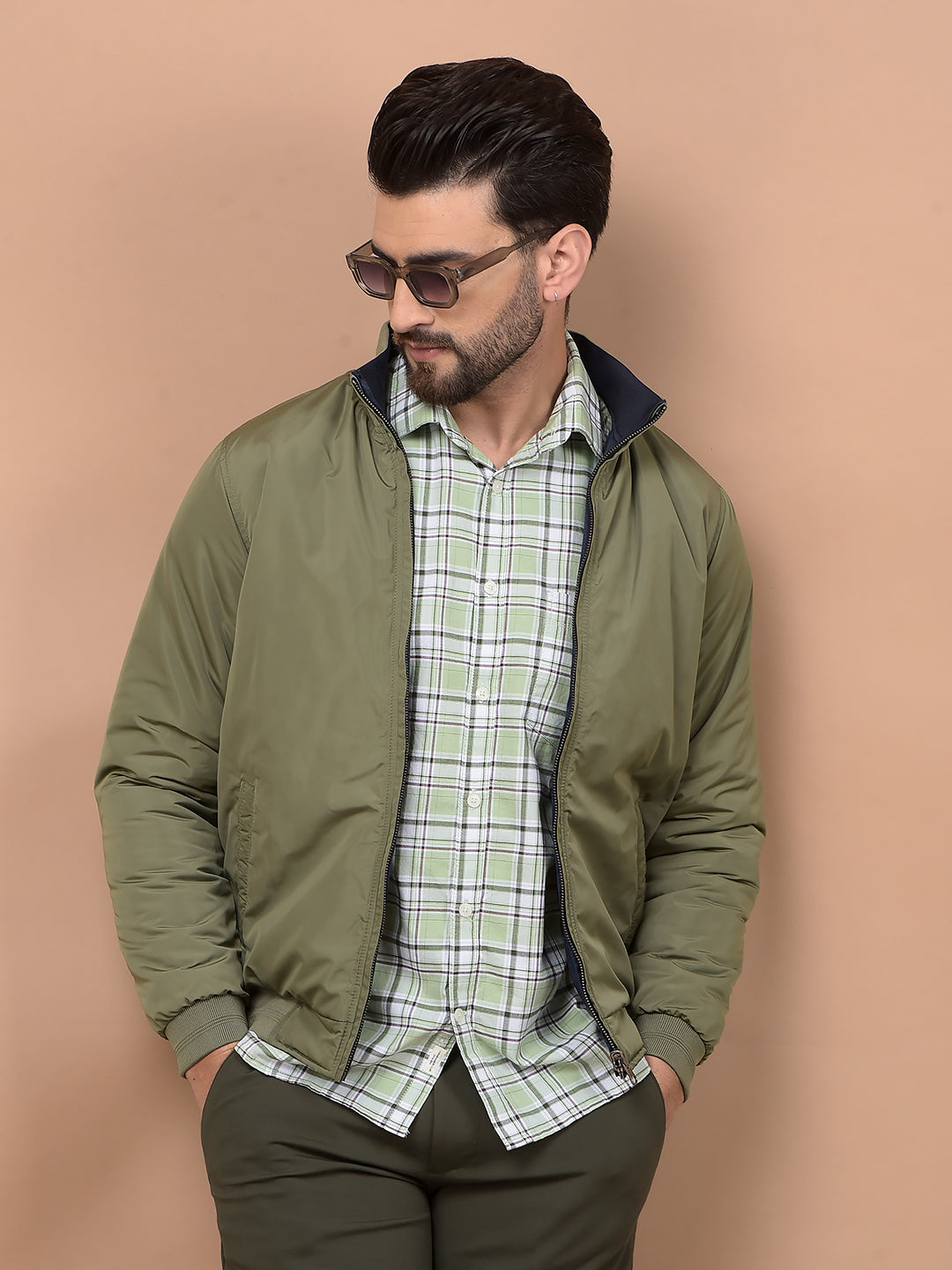 Olive Reversible Jacket