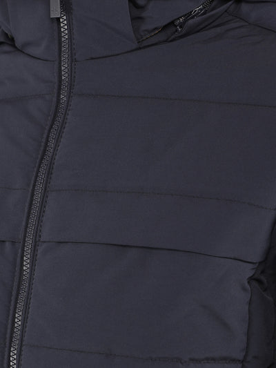 Navy Blue Padded Jacket-Men Jackets-Crimsoune Club