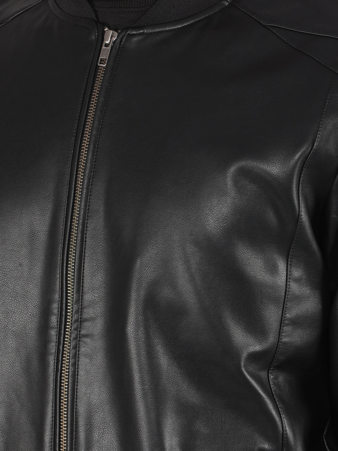 Black Leather Jacket-Men Jackets-Crimsoune Club