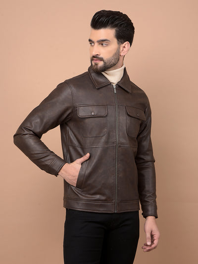 Brown Leather Jacket