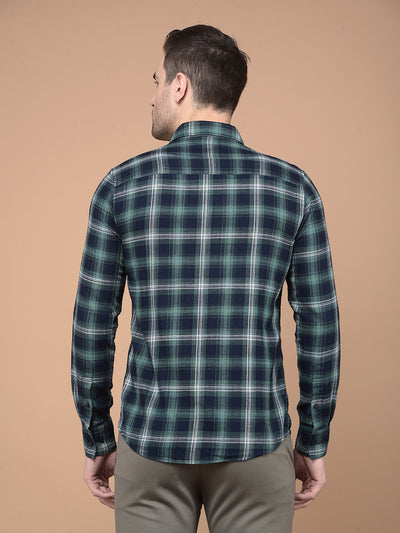 Green Checked Shirt