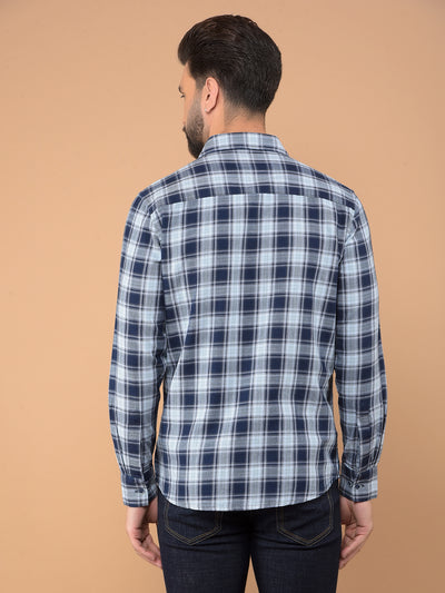 Black Checked Shirt-Men Shirts-Crimsoune Club