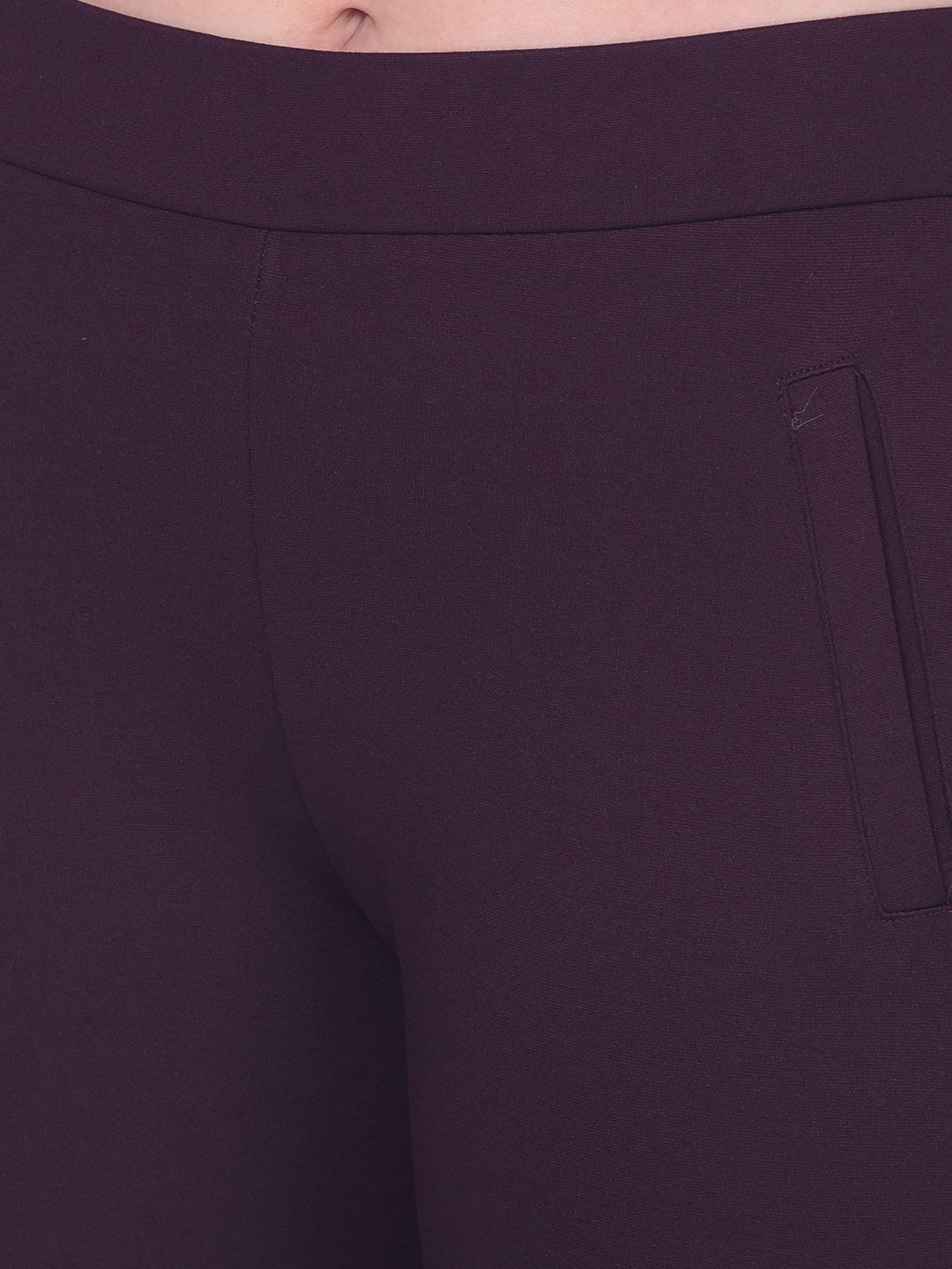 Purple Tights-Women Jegging-Crimsoune Club